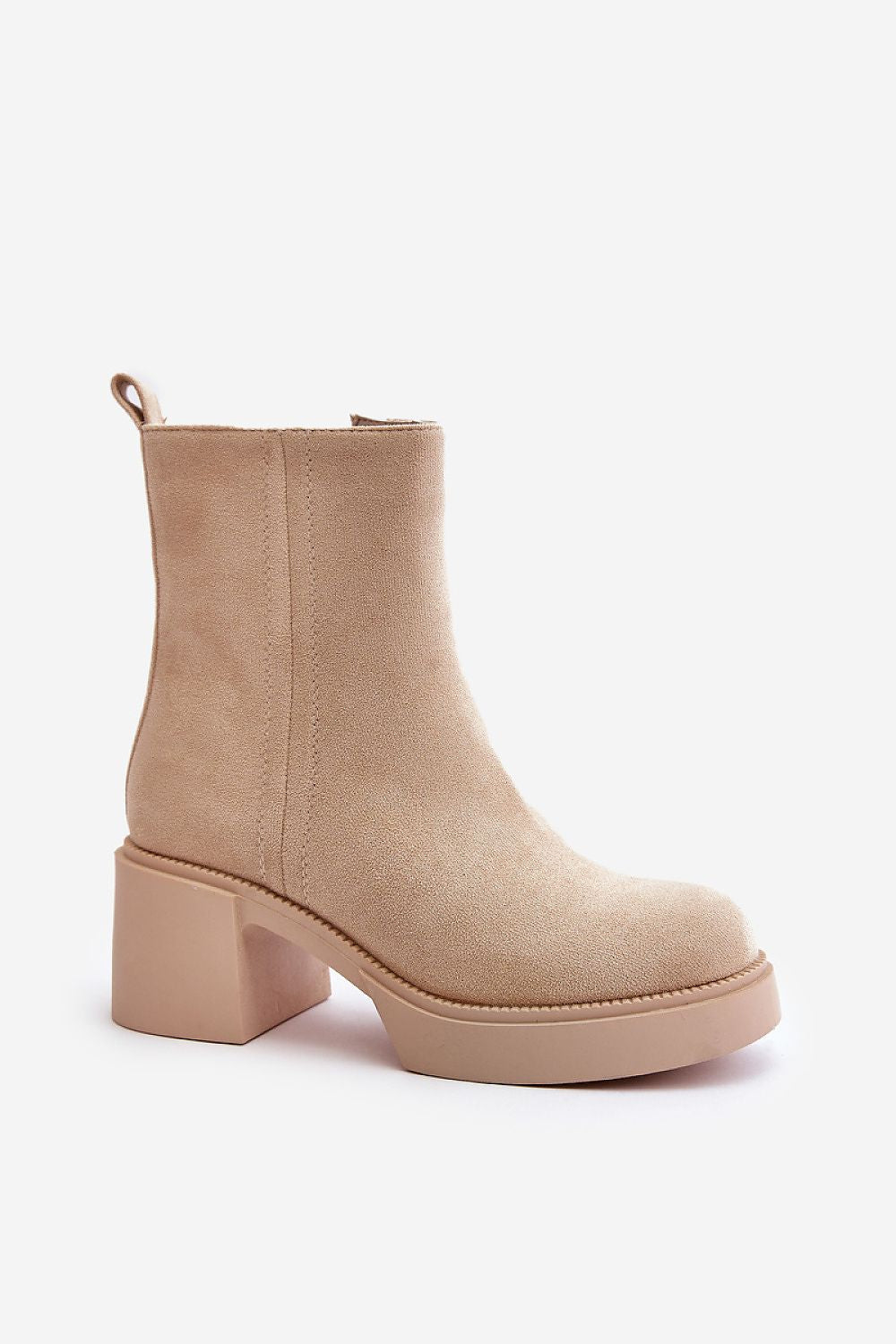 Eco Suede Heel boots