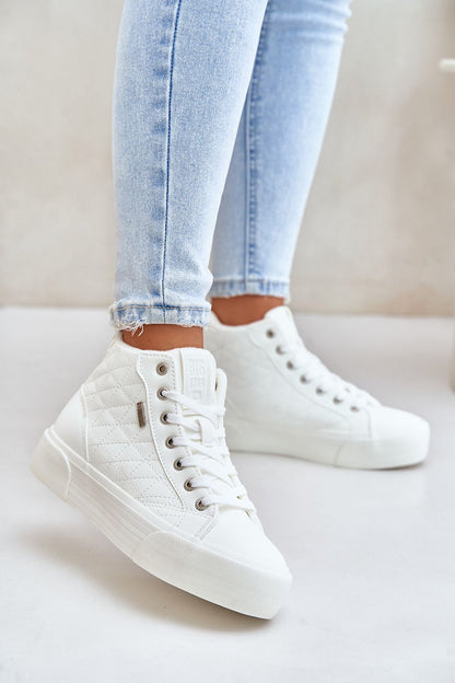 Big Star Eco Leather Sneakers Step in style white