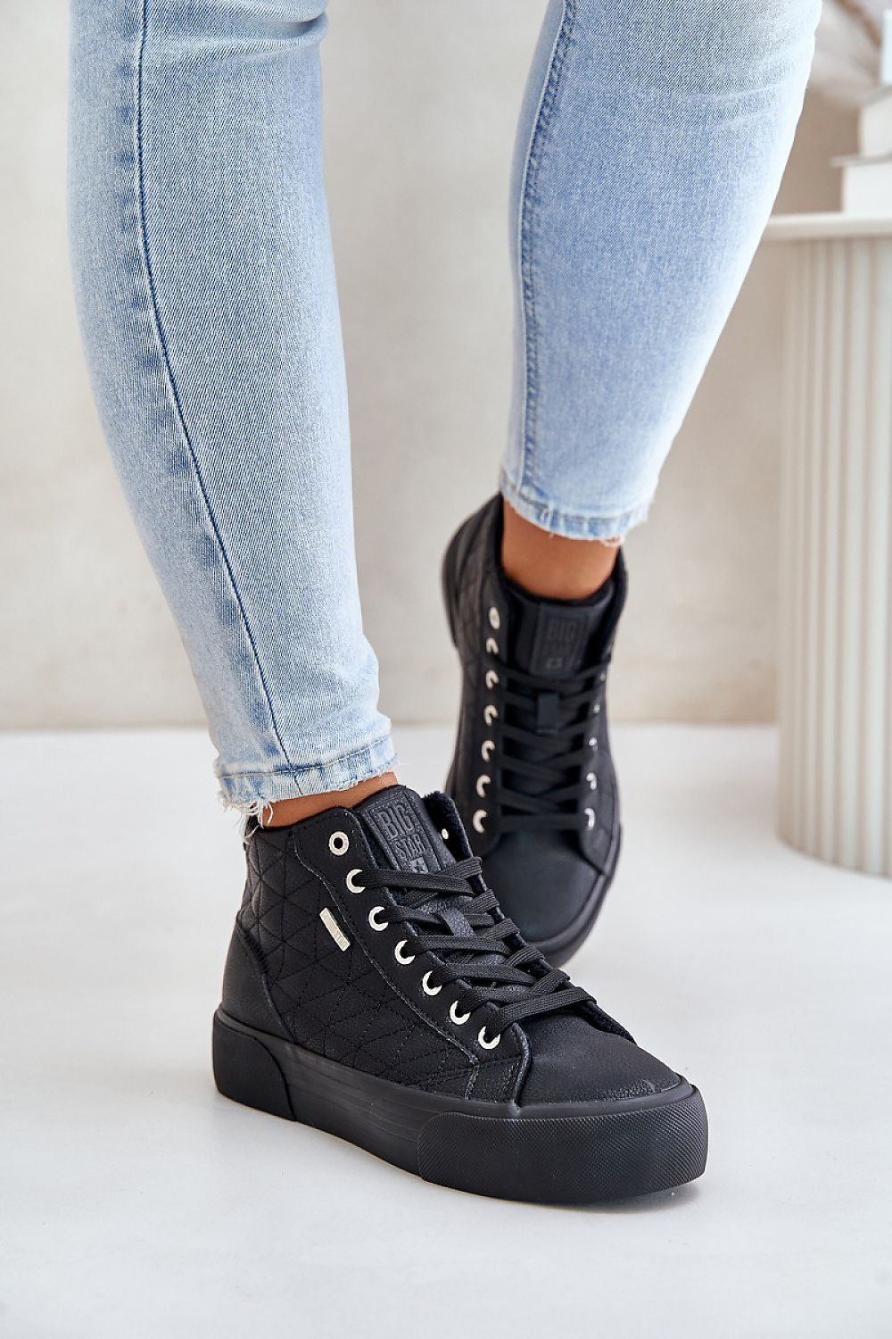 Big Star Eco Leather Sneakers Step in style