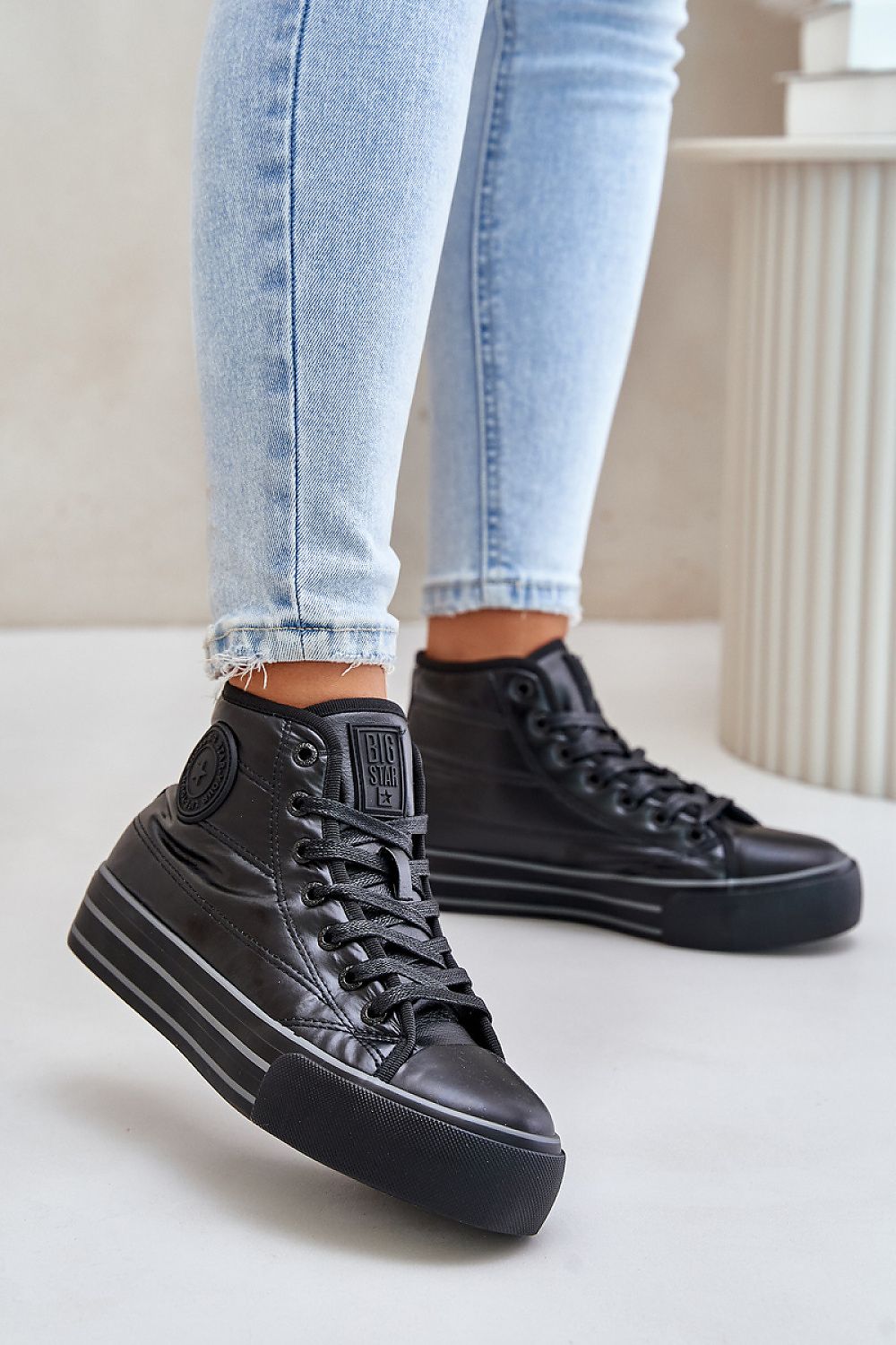 Big Star insulated platform Sneakers black