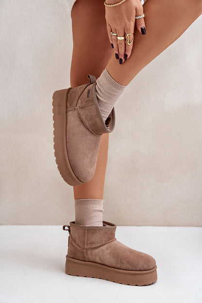 Step in style: Low Snow boots