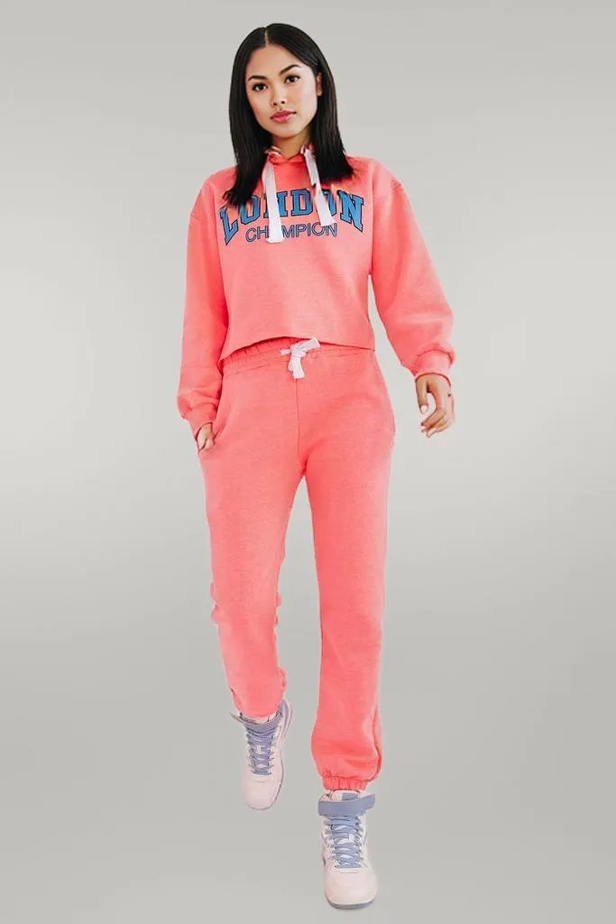 Ex Moda Bubble Gum Casual tracksuit set pink EU one-size-fits-all | US one-size