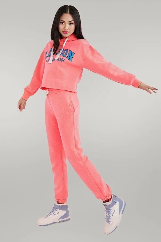 Ex Moda Bubble Gum Casual tracksuit set