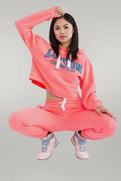 Ex Moda Bubble Gum Casual tracksuit set