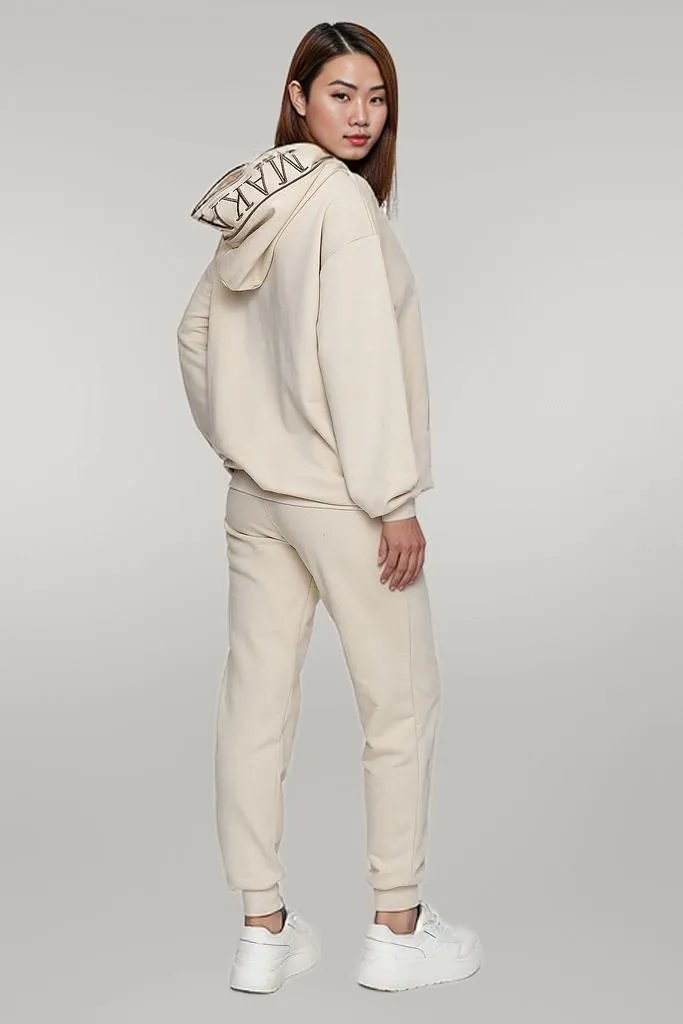 Makadamia Sweatsuit (Deep Creme)