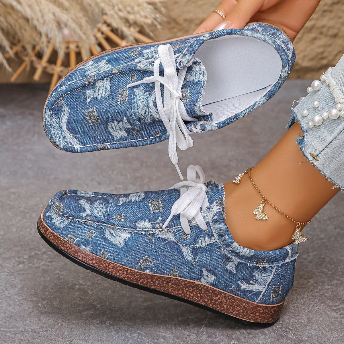 Lace Up Platform Sneakers