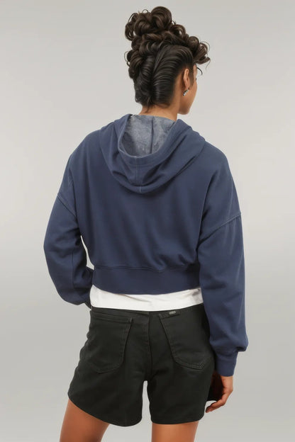 HYFVE Drop Shoulder Cropped Hoodie