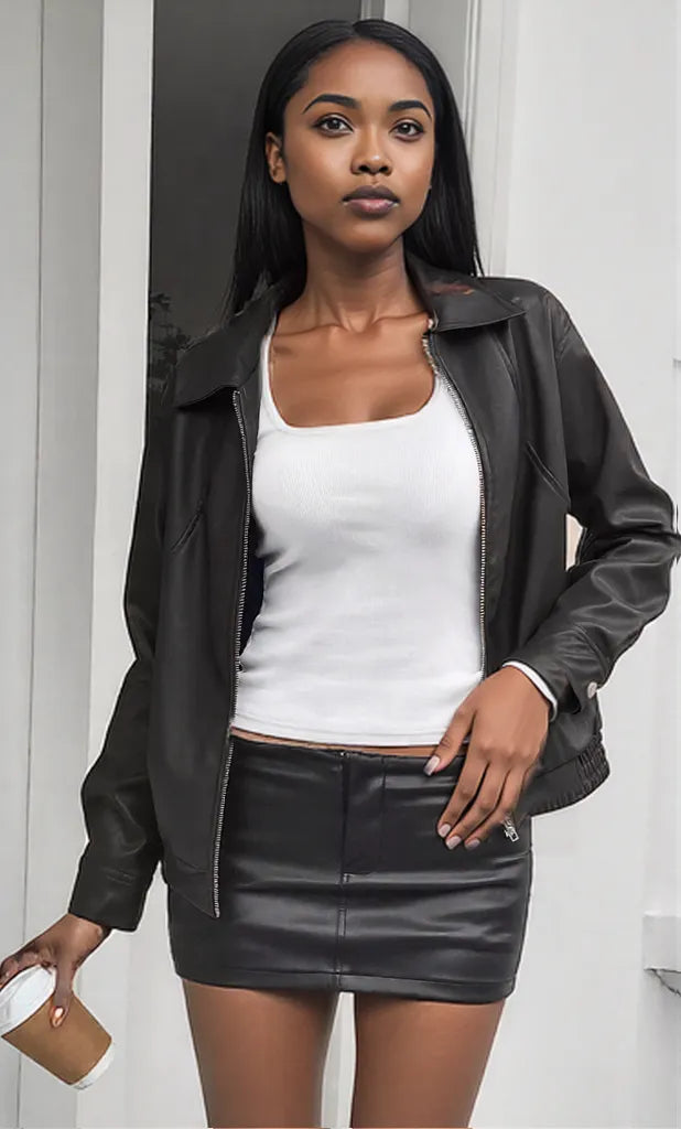 Zip Up Long Sleeve Jacket