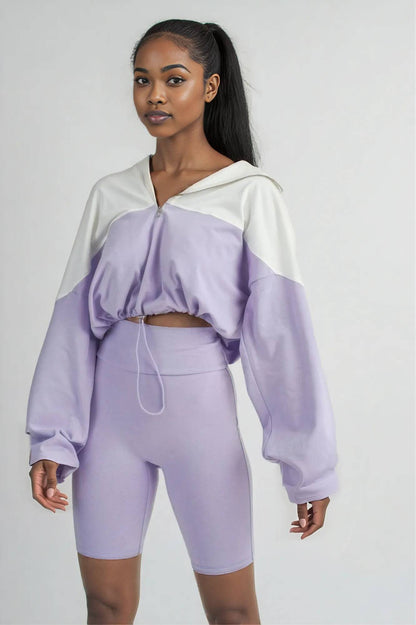 Biker Shorts 2 Piece Set