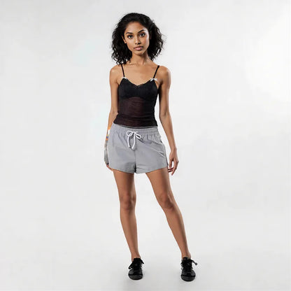 Camisole Top Slim Fit Short Length Sleeveless
